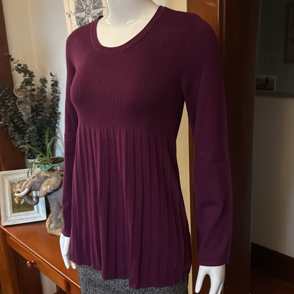 NWT Style&Co size small Elegant Purple Women's Top